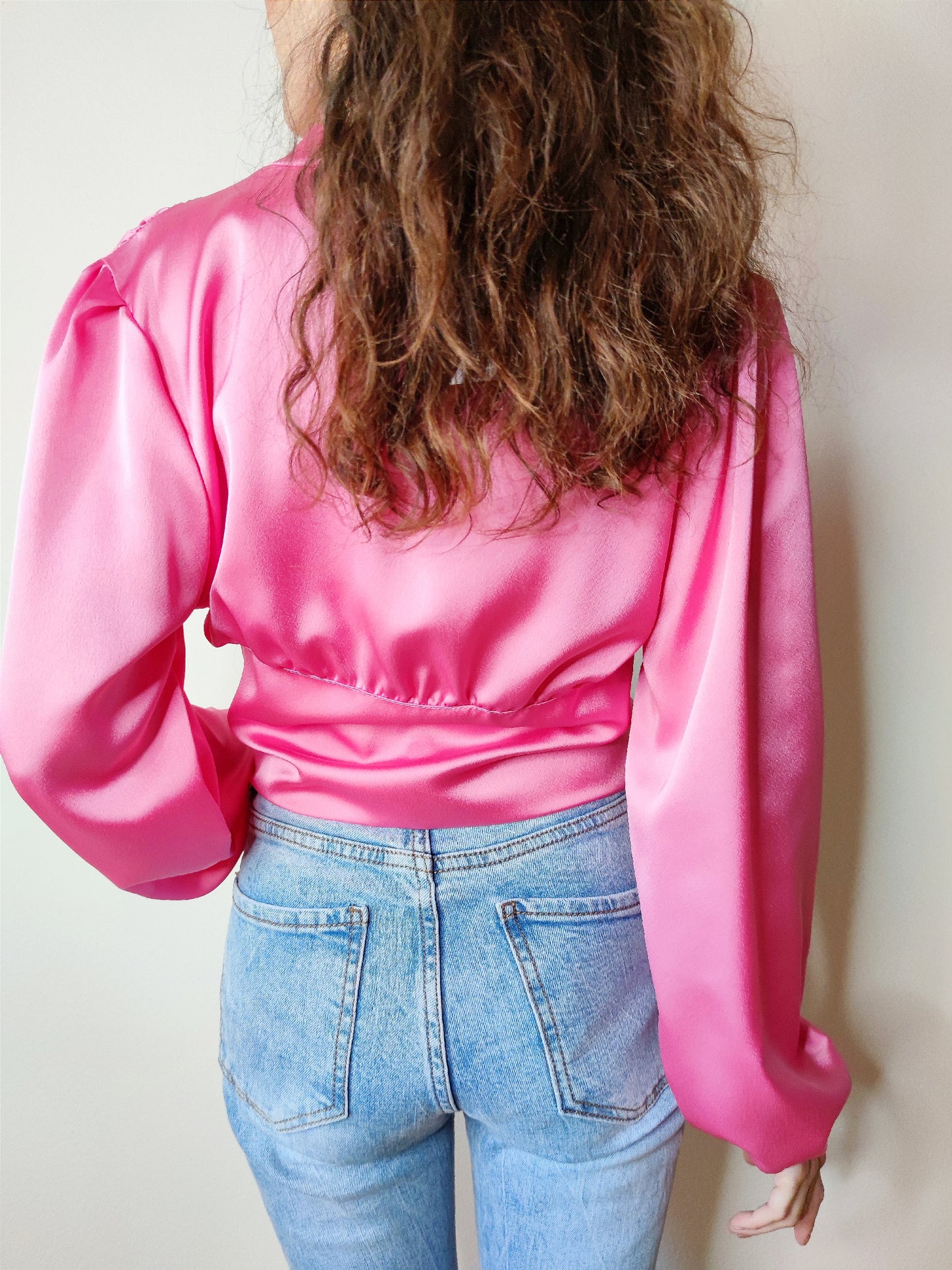 Blusa in raso
