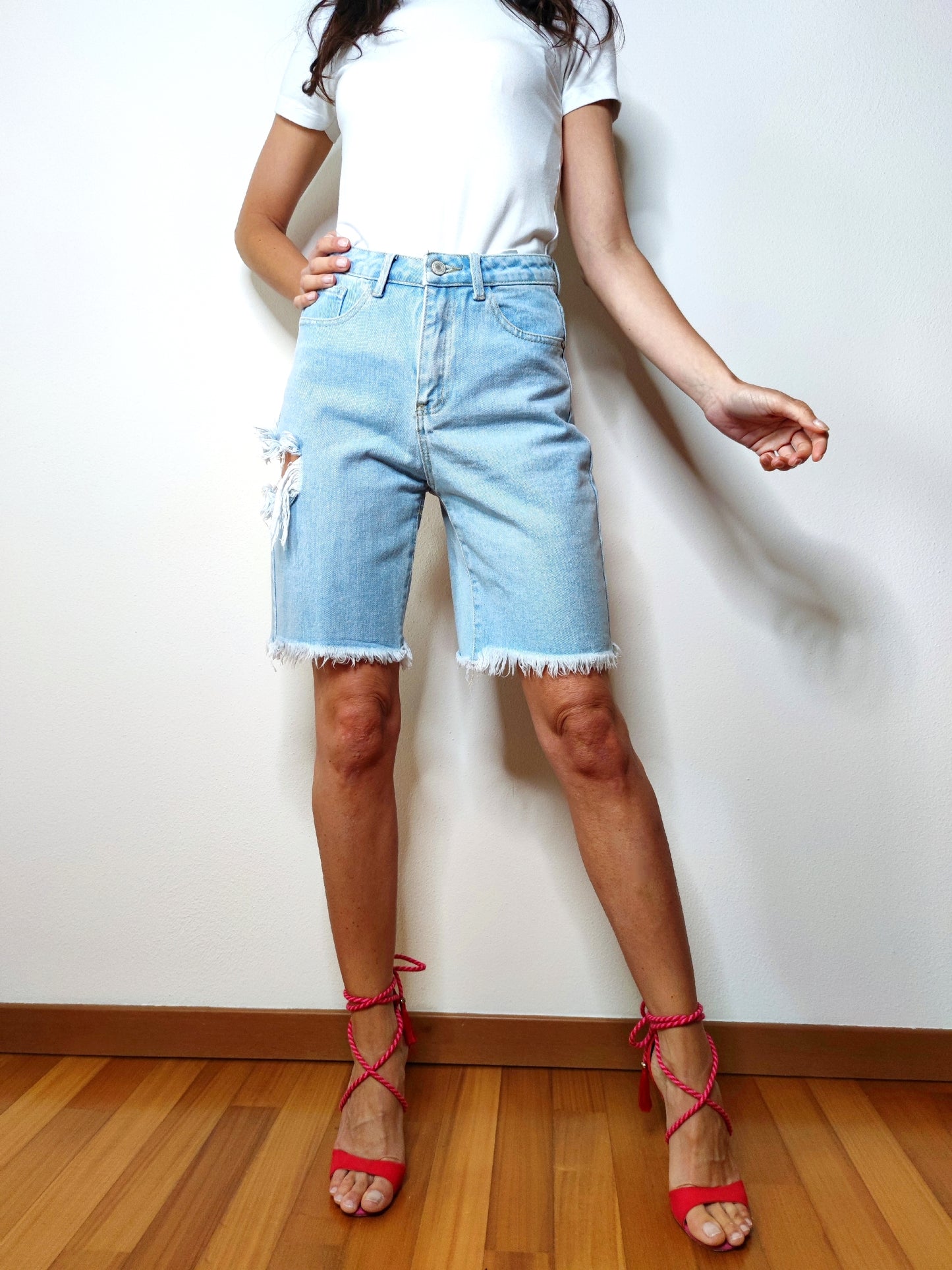 Bermuda in jeans