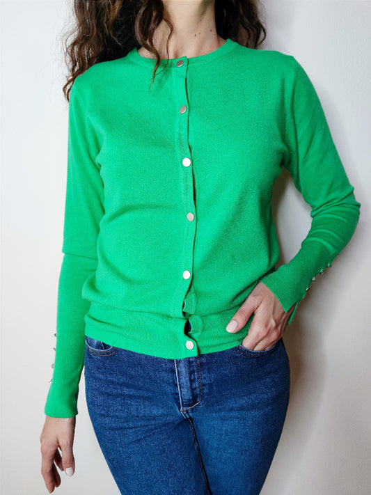 Cardigan verde