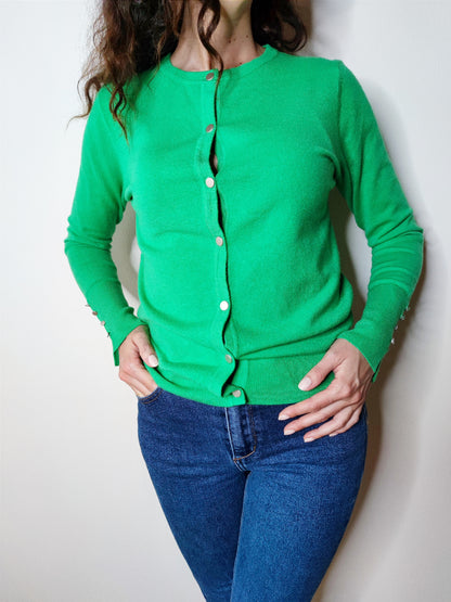 Cardigan verde