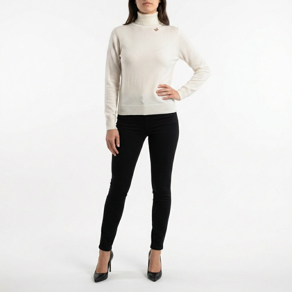 Maglia dolcevita leggera lanetta