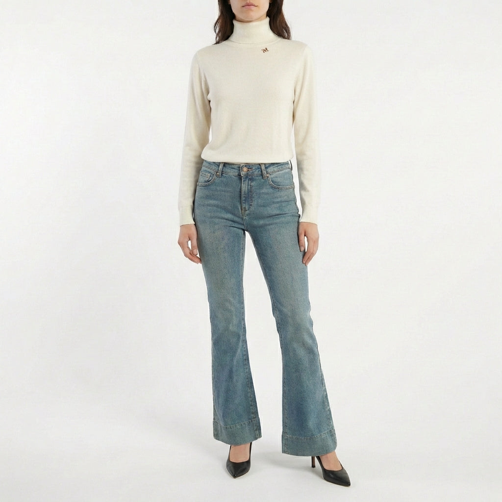 Maglia dolcevita leggera lanetta