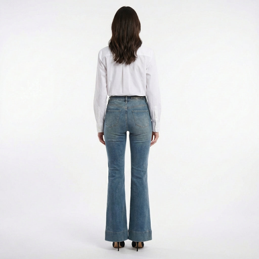Jeans flare a zampa