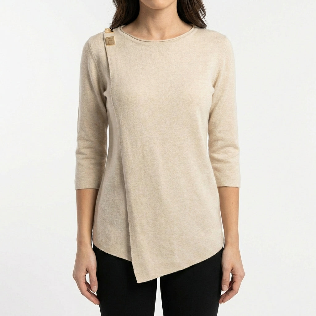 Maglia elegante manica a trequarti