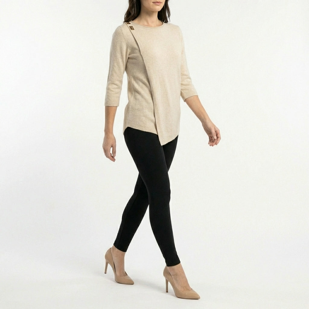 Maglia elegante manica a trequarti