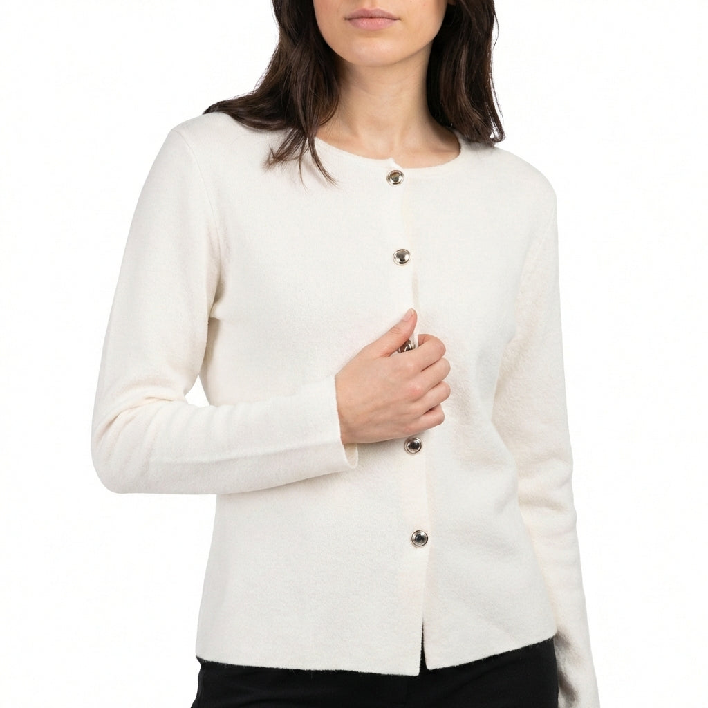 Cardigan giacca con bottoni