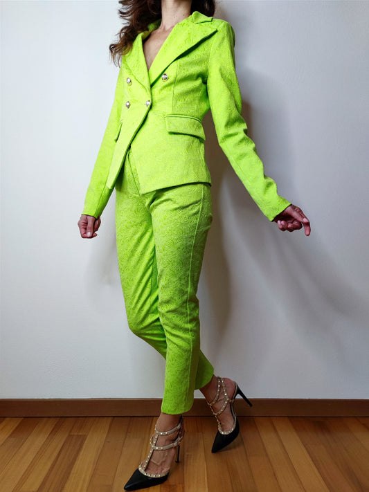 Tailleur jacquard
