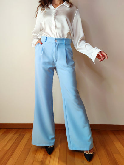Pantalone celeste
