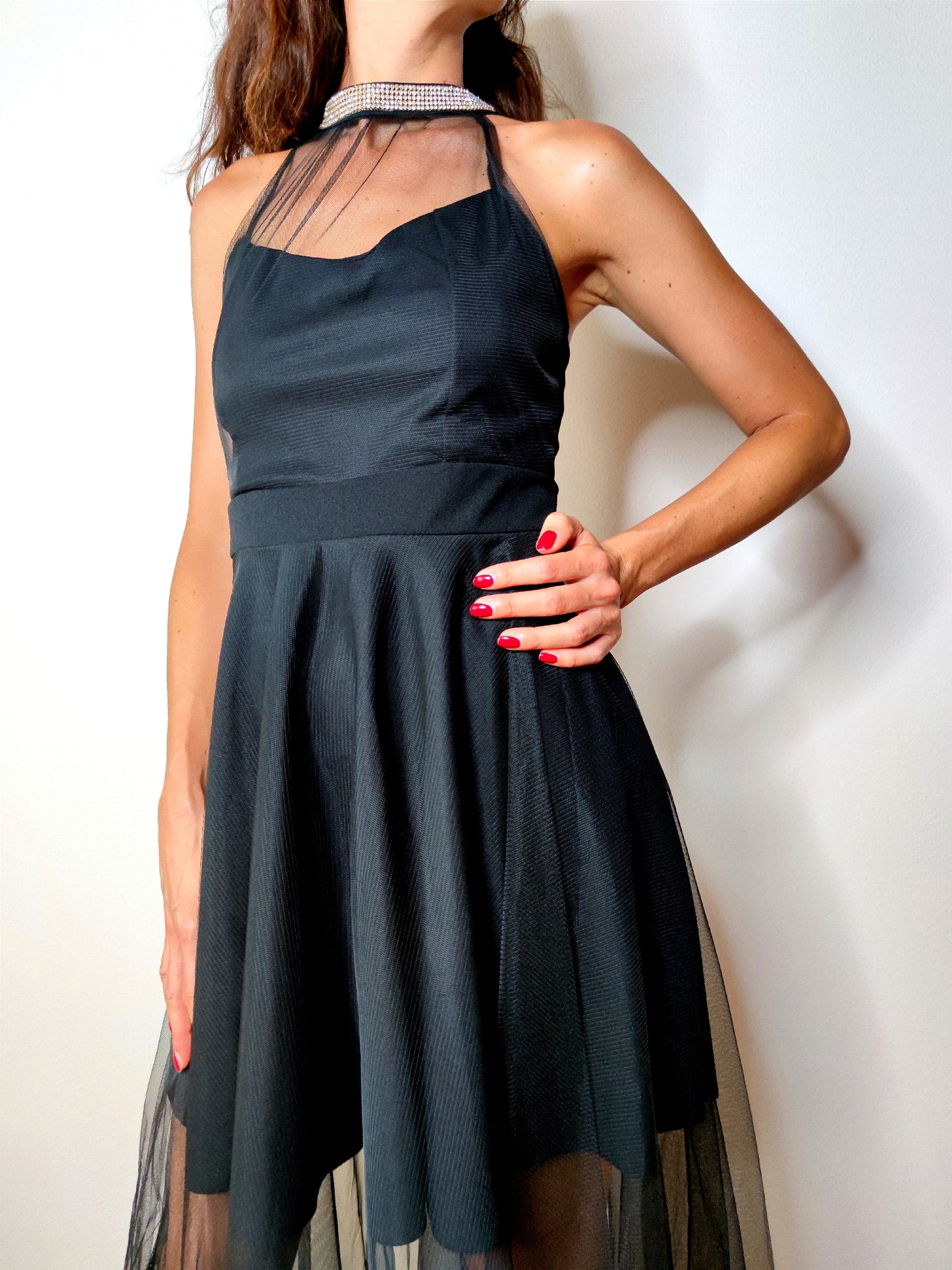 Scamiciato in tulle