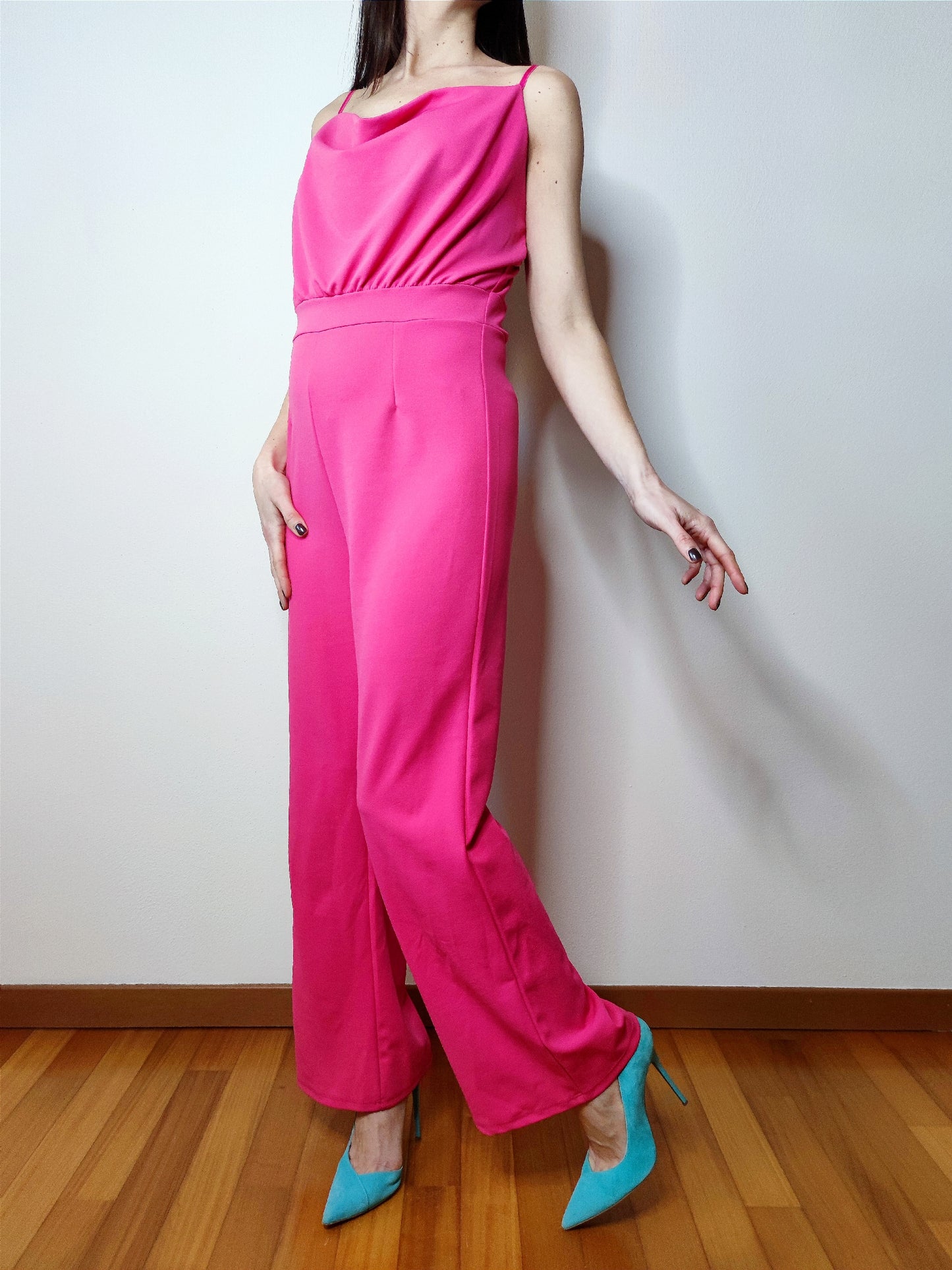 Jumpsuit fucsia