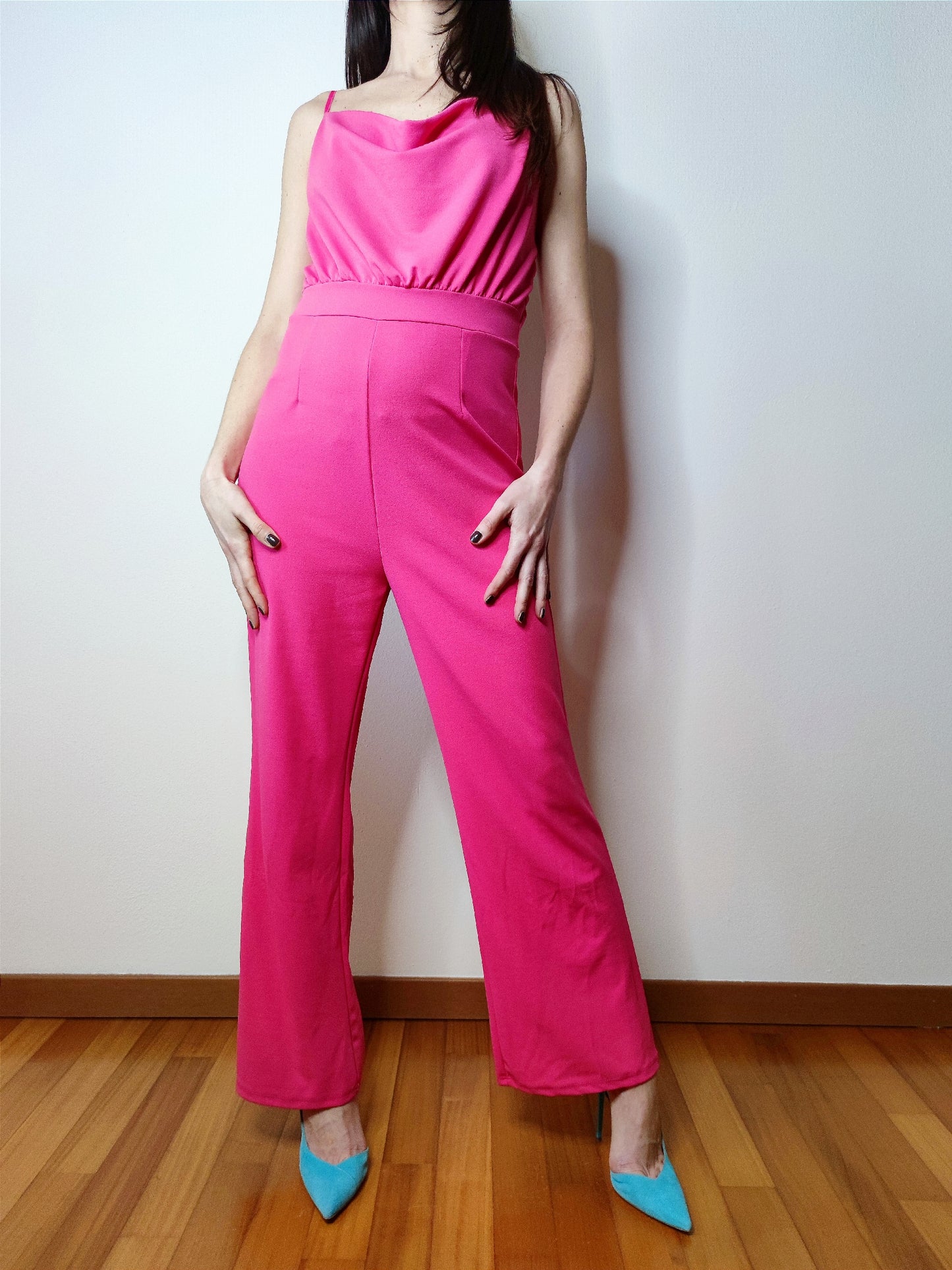 Jumpsuit fucsia